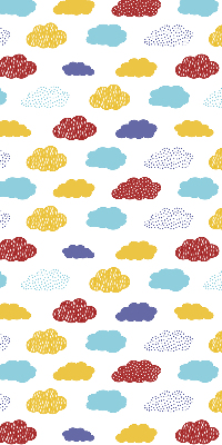 Rolgordijn verduisterend Kleurrijke wolken