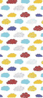 Rolgordijn verduisterend Kleurrijke wolken