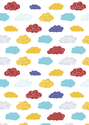 Rolgordijn verduisterend Kleurrijke wolken