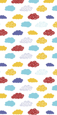 Rolgordijn verduisterend Kleurrijke wolken