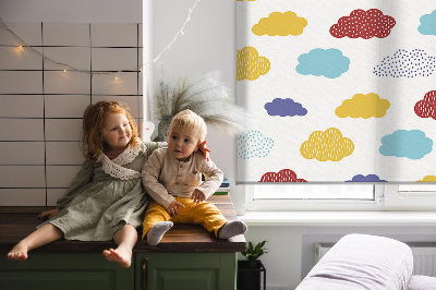 Rolgordijn verduisterend Kleurrijke wolken