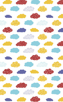 Rolgordijn verduisterend Kleurrijke wolken