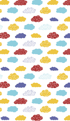 Rolgordijn verduisterend Kleurrijke wolken