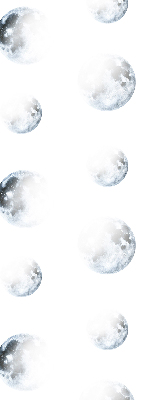 Rolgordijn verduisterend Manen