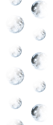 Rolgordijn verduisterend Manen