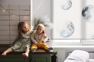 Rolgordijn verduisterend Manen