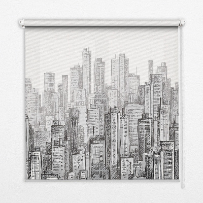 Rolgordijn verduisterend Stad