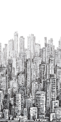 Rolgordijn verduisterend Stad