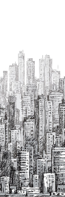 Rolgordijn verduisterend Stad