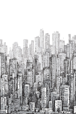 Rolgordijn verduisterend Stad