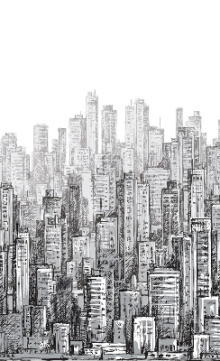 Rolgordijn verduisterend Stad