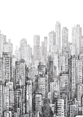 Rolgordijn verduisterend Stad