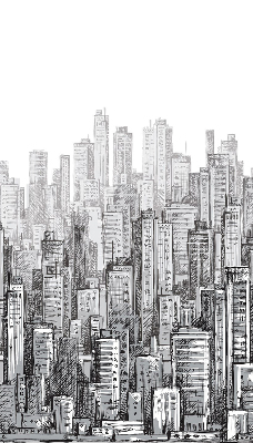 Rolgordijn verduisterend Stad