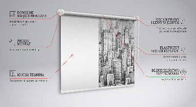 Rolgordijn verduisterend Stad