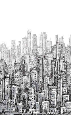 Rolgordijn verduisterend Stad