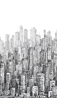 Rolgordijn verduisterend Stad