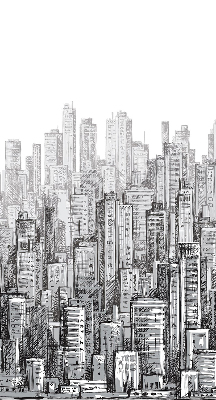 Rolgordijn verduisterend Stad