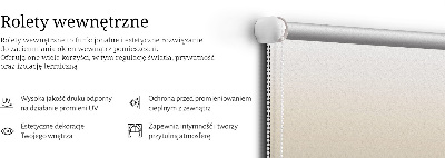 Rolgordijn voor het raam Vervagen