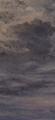 Rolgordijn verduisterend Geschilderde lucht