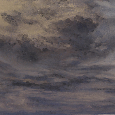 Rolgordijn verduisterend Geschilderde lucht