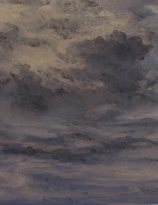 Rolgordijn verduisterend Geschilderde lucht