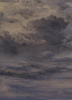 Rolgordijn verduisterend Geschilderde lucht