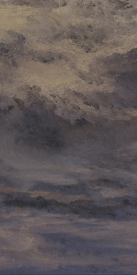 Rolgordijn verduisterend Geschilderde lucht