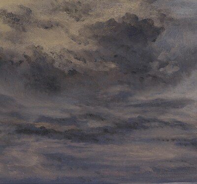 Rolgordijn verduisterend Geschilderde lucht