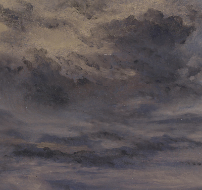 Rolgordijn verduisterend Geschilderde lucht