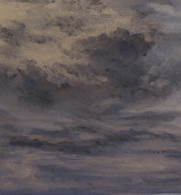 Rolgordijn verduisterend Geschilderde lucht