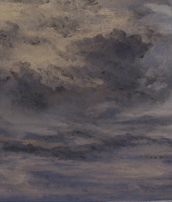 Rolgordijn verduisterend Geschilderde lucht