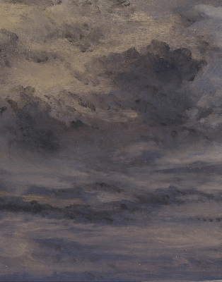 Rolgordijn verduisterend Geschilderde lucht