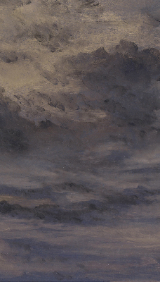 Rolgordijn verduisterend Geschilderde lucht