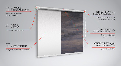 Rolgordijn verduisterend Geschilderde lucht