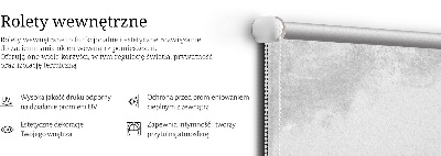 Rolgordijn voor het raam Grijze lucht