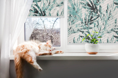 Rolgordijn verduisterend Bladeren