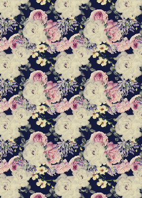 Rolgordijn voor het raam Rozen