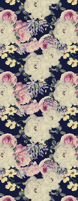 Rolgordijn voor het raam Rozen