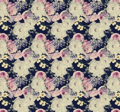 Rolgordijn voor het raam Rozen