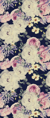 Rolgordijn voor het raam Rozen