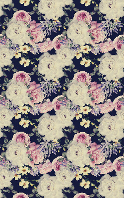 Rolgordijn voor het raam Rozen