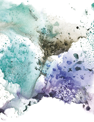 Rolgordijn verduisterend Geschilderd beeld