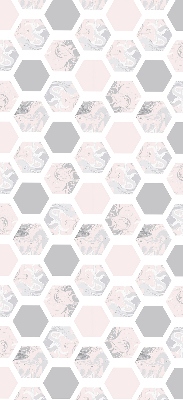 Rolgordijn verduisterend Zeshoeken