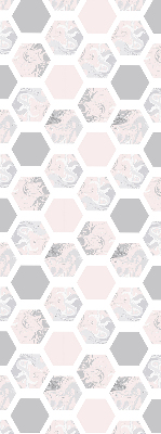 Rolgordijn verduisterend Zeshoeken