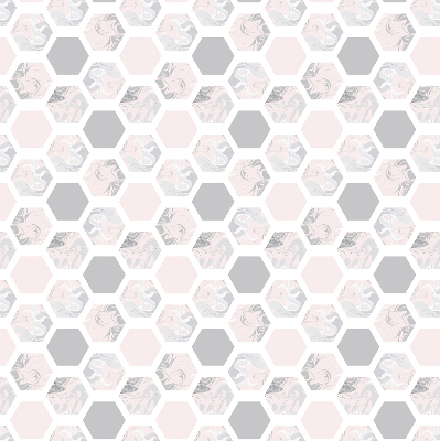 Rolgordijn verduisterend Zeshoeken