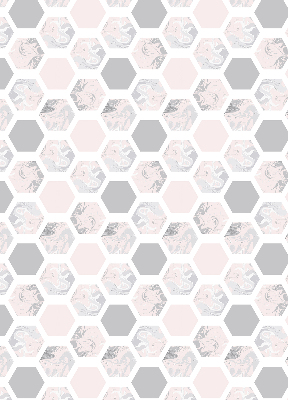 Rolgordijn verduisterend Zeshoeken