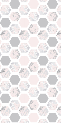 Rolgordijn verduisterend Zeshoeken