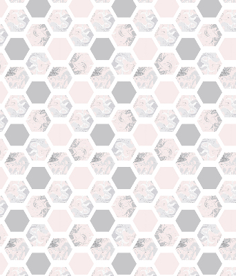 Rolgordijn verduisterend Zeshoeken