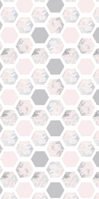 Rolgordijn verduisterend Zeshoeken