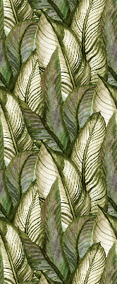 Rolgordijn voor het raam Bladeren